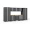 Newage Products Bold Series 12 Piece Garage Cabinet Set w/Stainless Steel Top, Black 63203 - alternate 2